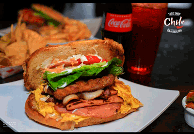Restaurante Chile Mar y Tierra - Hamburguesas